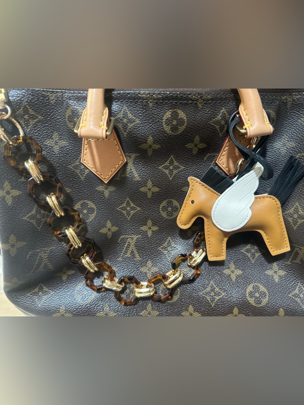 Pegasus Horse Bag Charm - Picture 3 of 4